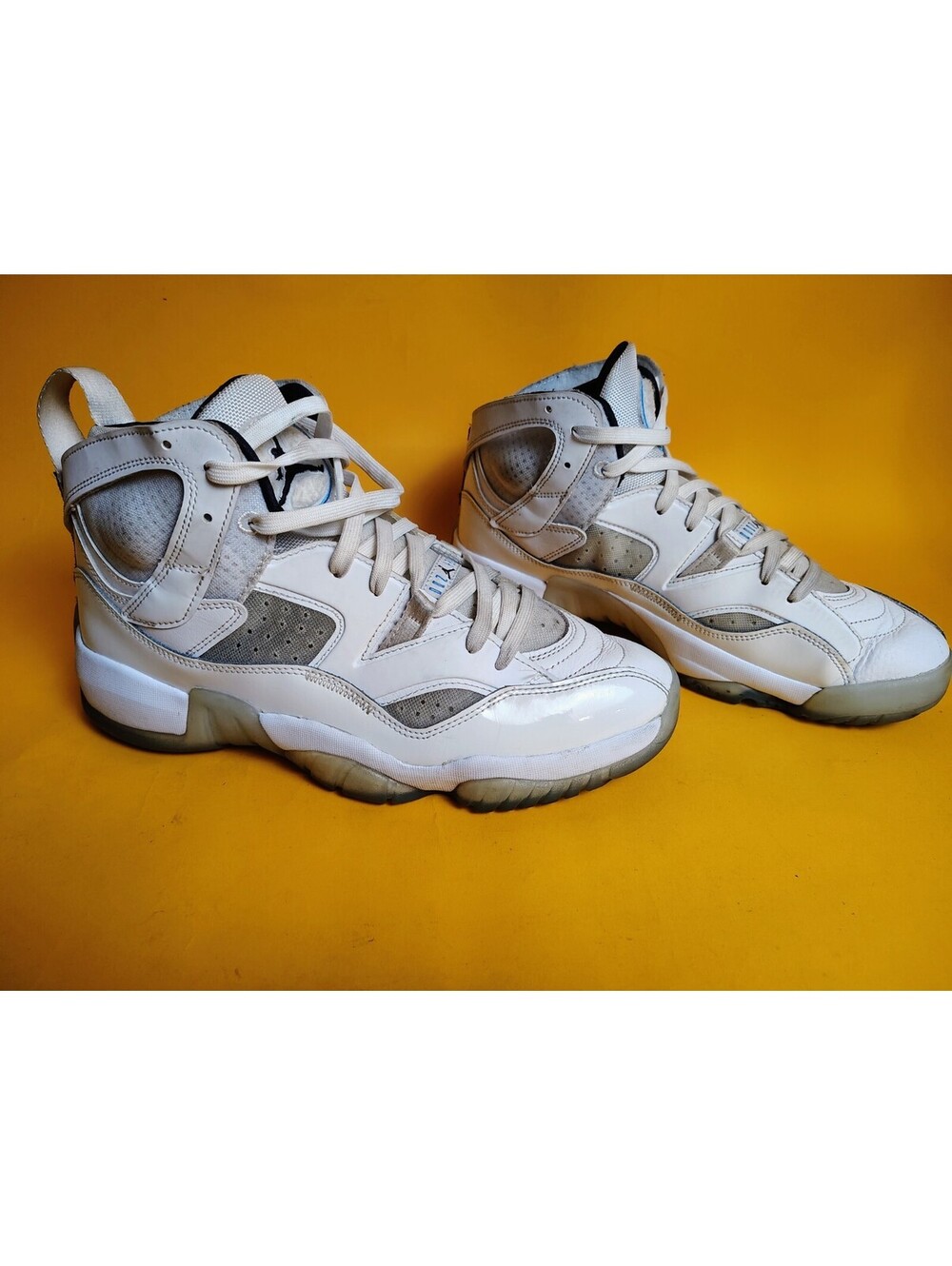Jordan Jumpman Two Trey Legend Blue White DO1925-104 Men's Size 10 Used Beater